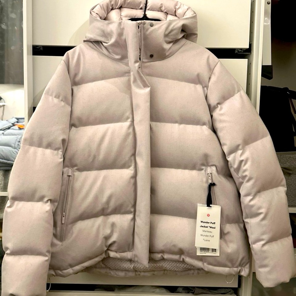 Lululemon New Wool Puffer Coat